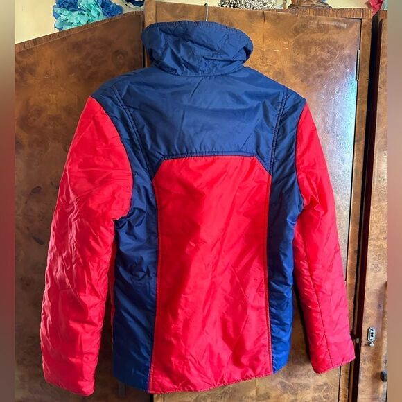 Red and Blue vintage retro Jacket - Picture 4 of 6